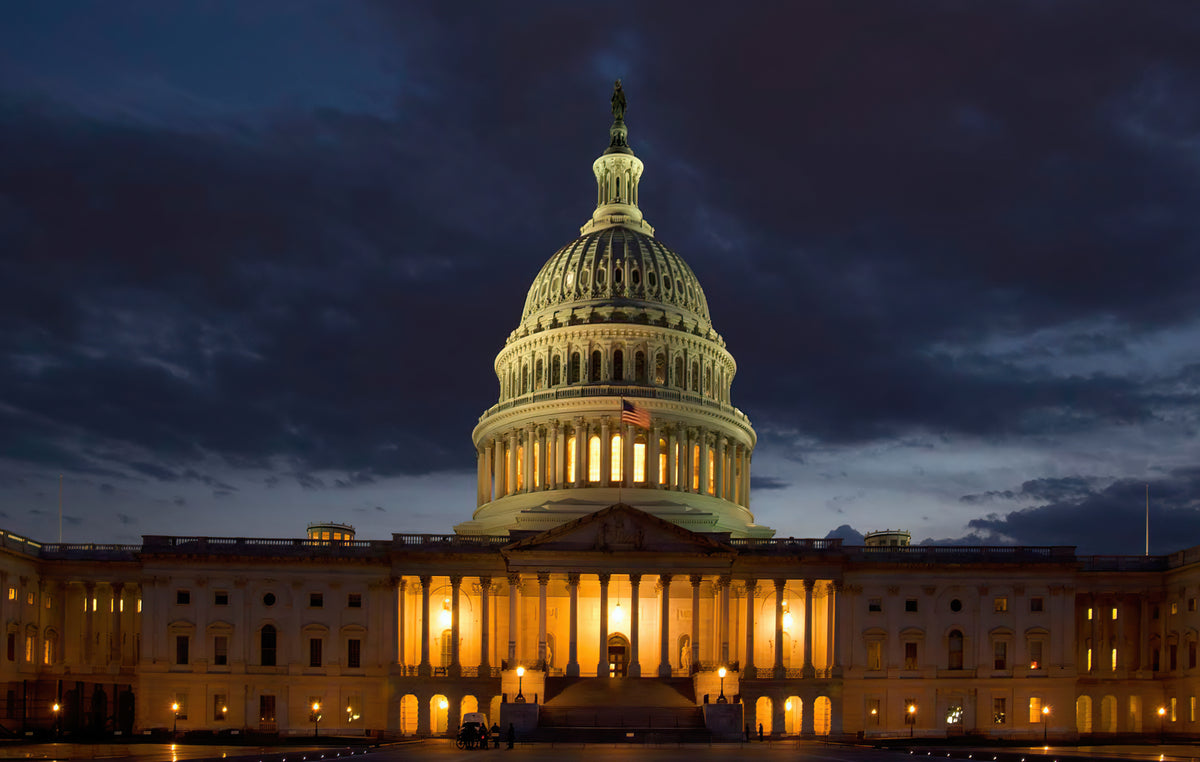 Capital at night